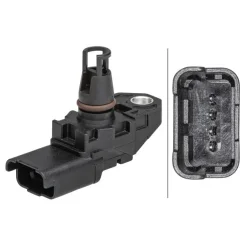 Érzékelő, Töltőnyomás 208 1,2Htp 13- - HELLA (6PP009403-391)