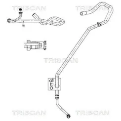 Cső Szervó Vw Golf Iii/Golf Iv Cabrio/Vento 91- - TRISCAN (851629056)