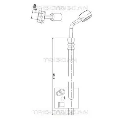 Cső Szervó Vw New Beetle 99-10 - TRISCAN (851629077)