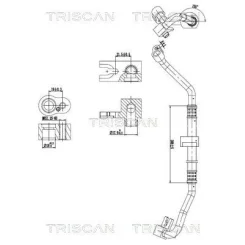 Cső Klíma Mini - TRISCAN (901011019)