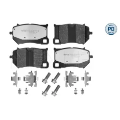 Fékbetétkészlet, Tárcsafék Volvo P. S60/V60/Xc60 2,0 17- - MEYLE (0252630618/PD)