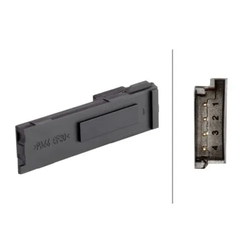 Kapcsoló, Kuplungműködtetés (Tempomat) - HELLA (6DD010966-661)