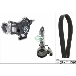 Hosszbordás Szíj Készlet Opel Adam 1,2/1,4 (Szivattyúval) - Schaeffler INA (529032530)