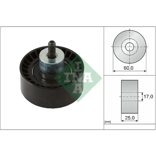 Szíjtárcsa/Vezetőgörgő, Fogasszíj - Schaeffler INA (532099710)