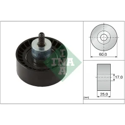 Szíjtárcsa/Vezetőgörgő, Fogasszíj - Schaeffler INA (532099710)