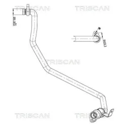 Cső Klíma Opel, Nissan, Renault - TRISCAN (901025041)
