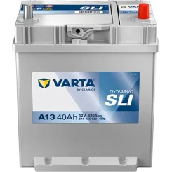 Akkumulátor 12V 40Ah/330A L- 187X127X227 Dynamic Sli - VARTA (540125033K262)