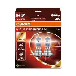 Izzó Night Breaker 220 H7 12V 55W Px26D 2 Db - ams-OSRAM (OSR64210NB220-2HB)