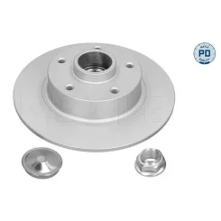 Féktárcsa Renault T. Clio/Megane/Scenic 1,2-2,0 08- Csapággyal Abs - MEYLE (16-155230024/PD)