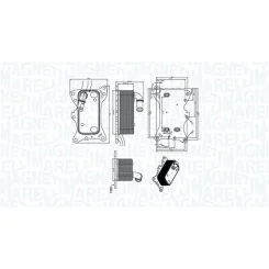 Olajhűtő, Motorolaj Db C Klasa W205 2,1 14- - MAGNETI MARELLI (RO0063)