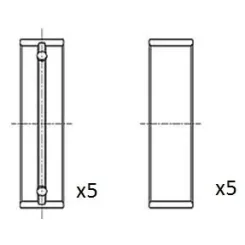 Főtengely Csapágycsésze Renault 1.9Td/Dci Std - FAI AutoParts (BM1041-STD)
