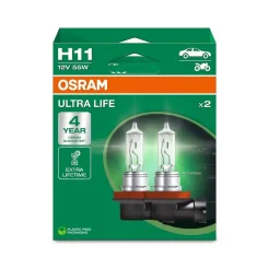 Izzó Ultra Life H11 12V/55W Pgj19-2 2Szt. (Eko) - ams-OSRAM (OSR64211ULT-2HB)