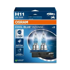Izzó, Távfényszóró H11 12V/55W Pgj19-2, 5000K 2Szt. (Eko) - ams-OSRAM (OSR64211CBN-2HB)