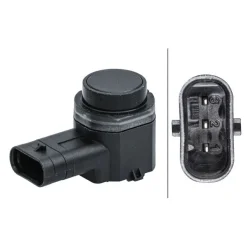 Érzékelő, Parkolásasszisztens Bmw X3 2,0D 04- - HELLA (6PX358141-341)