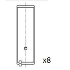 Hajtókar Csapágycsésze Opel 1.2/1.3/1.4/1.6 Std Készlet - FAI AutoParts (BB2079-STD)