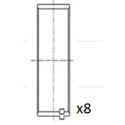 Hajtókar Csapágycsésze Db 1.6/1.8/2.0 Std - FAI AutoParts (BB2029-STD)