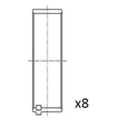 Hajtókar Csapágycsésze Kia 2.0Crdi Std Készlet - FAI AutoParts (BB2082-STD)