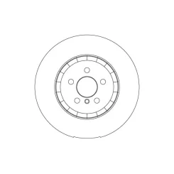 Féktárcsa Bmw P. 3/4/6/7/X3/X4/X5/X6 2,0-3,0 15- - TRW (DF6636S)