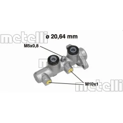 Főfékhenger Daewoo Matiz 0.8-1.0 98- - METELLI (05-0513MET)