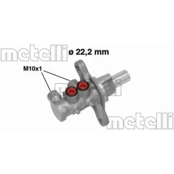 Főfékhenger Fiat Linea/Grande Punto 07- - METELLI (05-0675MET)