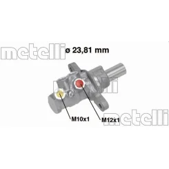 Főfékhenger Citroen C4/Ds4 1,2-1,6 Vti/1,6-2,0 Hdi 04- - METELLI (05-0724MET)