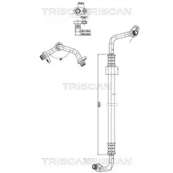 Cső Klíma Citroen C4 Ii 1.6 Hdi 09- - TRISCAN (901028006)