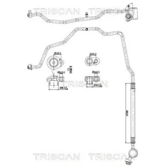Cső Klíma Vw Up 11-23 - TRISCAN (901029009)