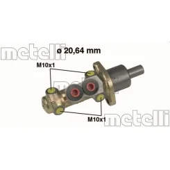 Főfékhenger Vw Golfiii/Vento 92-94 20,64 /Seat Arosa 97- - METELLI (05-0207MET)