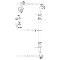 Cső Klíma Citroen C4 I 1.6 04-11 - TRISCAN (901028030)