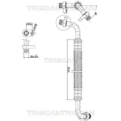 Cső Klíma Citroen C4 Iii 2.1 - TRISCAN (901028031)