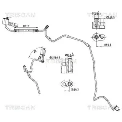 Cső Klíma Vw Golf Vi 1.2Tsi 08-16 - TRISCAN (901029016)