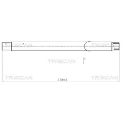 Cső Szervó Mini One/Cooper (06/01-11/07) - TRISCAN (851611008)