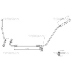 Cső Szervó Vw Polo 02-08 - TRISCAN (851629022)