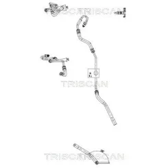 Cső Szervó Audi Q7 06-15 Vw Touareg 03-10 - TRISCAN (851629058)
