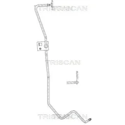Cső Szervó Ford Transit 00-14 - TRISCAN (851616041)