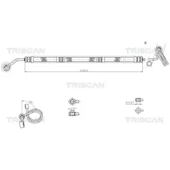Cső Szervó Audi A6 C6 04-11 - TRISCAN (851629015)