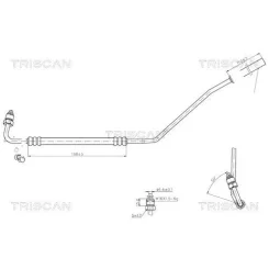 Cső Szervó Vw Fox/Polo/Fabia/Roomster/Exeo/Ibiza/A1 01-19 - TRISCAN (851629027)