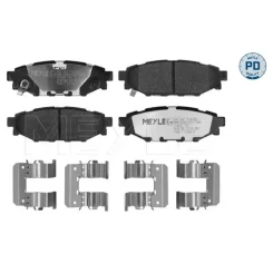 Fékbetétkészlet, Tárcsafék Subaru T. Brz/Forester/Impreza/Legacy/Outback/Xv 1,5-3,0 03- - MEYLE (0252427114/PD)