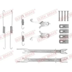 Tartozékkészlet, Fékpofa Mitsubishi L200/Triton 2,2-2,5 Di-D 07- Superkit - QUICK BRAKE (QB105-0888S)