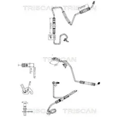 Cső Szervó Ford Tourneo Connect/Transit Connect 02- - TRISCAN (851616044)