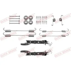 Tartozékkészlet, Fékpofa Nissan Juke/Townstar 1,0-1,6 19- Superkit - QUICK BRAKE (QB105-0057S)