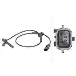 Érzékelő, Kerékfordulatszám Renault T. Master 11- Bal/Jobb - HELLA (6PU012679-911)