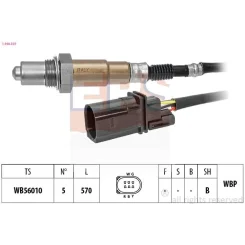 Lambdaszonda Vw Golf Vii 1,4 Tsi 12- - EPS (1-998-597)