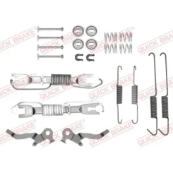 Tartozékkészlet, Fékpofa Toyota Iq 1,0-1,33/1,4 D-4D 09-15 Superkit - QUICK BRAKE (QB105-0002S)