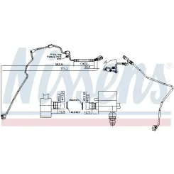 Cső Klíma Vw Golf V (1K1) (04-), Vw Golf V Variant (1K5) (08-), Vw Golf V Varia - NISSENS (NIS846085)