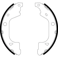 Fékpofakészlet Renault Captur 1,0-1,3/1,5 Dci 20- - TEXTAR (91088700)