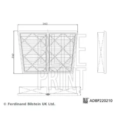 Légszűrő Alfa Romeo Giulia, Stelvio 10.15- - BLUE PRINT (ADBP220210)