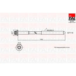 Hengerfejcsavar-Készlet Bmw 2.0D 10Szt. - FAI AutoParts (B1756)