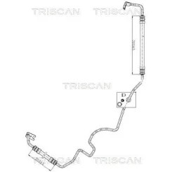 Cső Szervó Opel Insignia 2,0D 08- - TRISCAN (851624001)