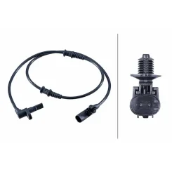 Érzékelő, Kerékfordulatszám Vw T. Crafter 06- Bal/Jobb - HELLA (6PU358251-341)